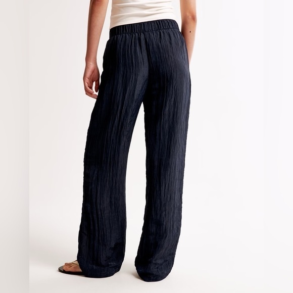 Gap Crinkle Crepe Pull On Pants Small - Picture 8 of 10